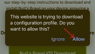 How To Install Null's Brawl On ios