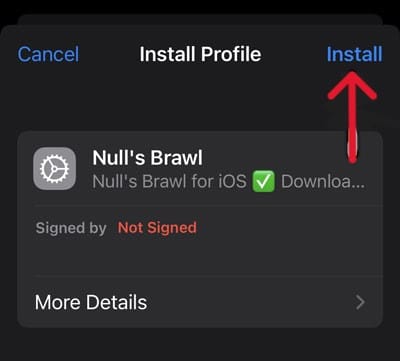 How To Install Null's Brawl On ios